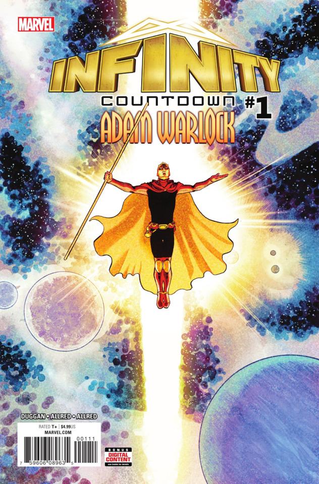 Infinity Countdown: Adam Warlock cover — © Marvel