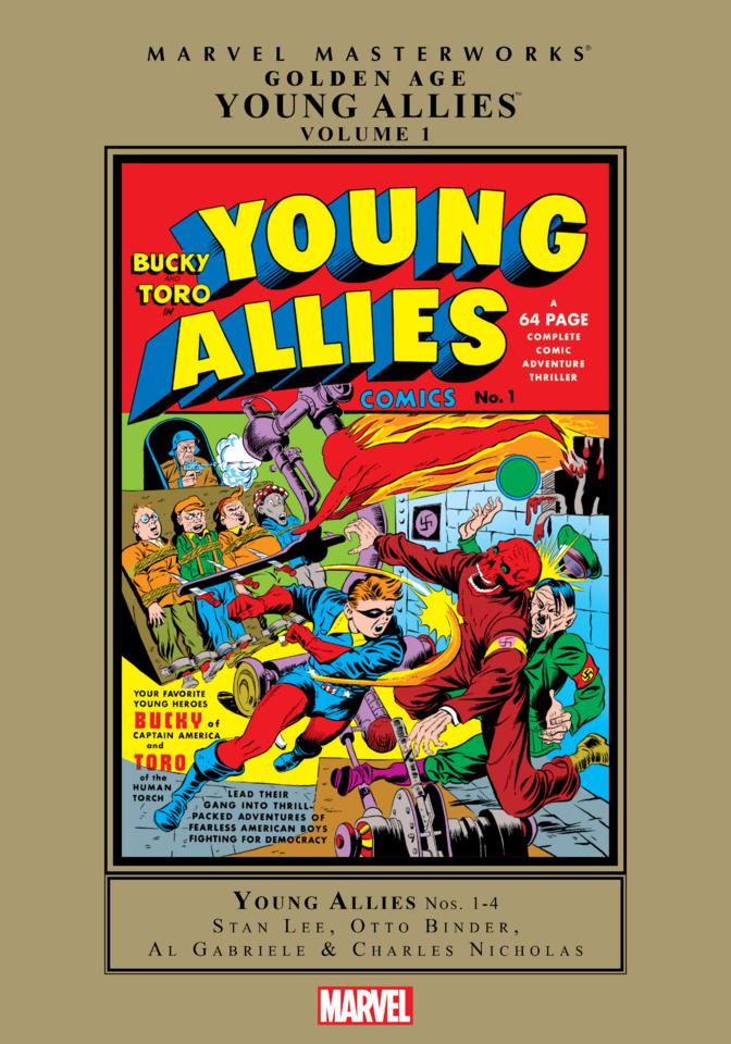 Marvel Masterworks: Golden Age Young Allies cover — © Marvel