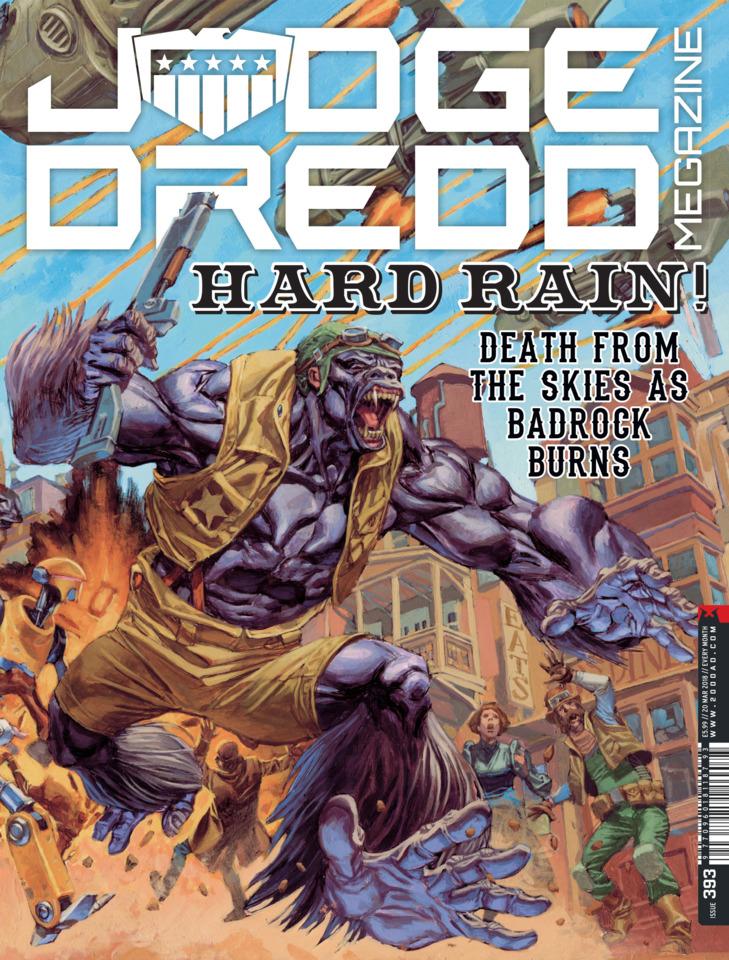 Judge Dredd Megazine #393 cover