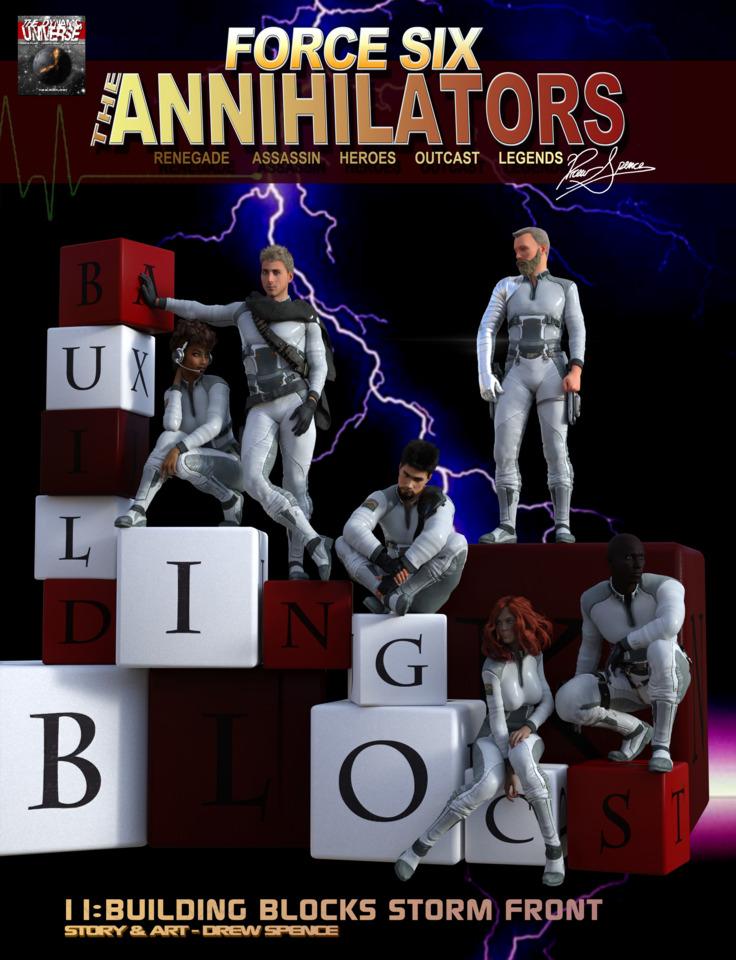 Force Six, The Annihilators #11 cover