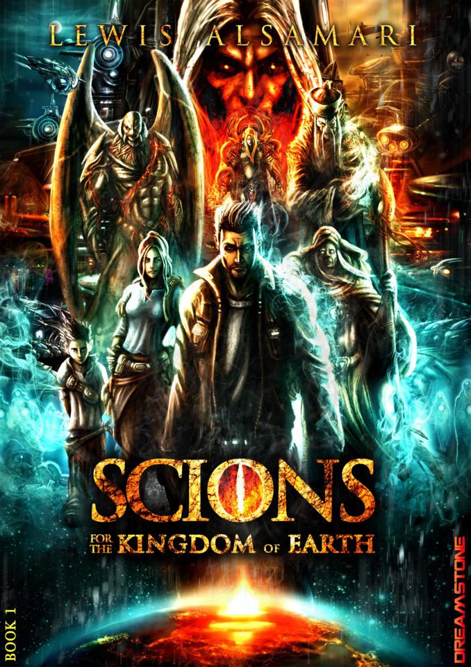 SCIONS: For The Kingdom of Earth cover — © DreamStone Studios