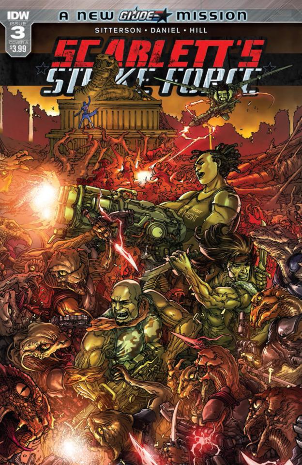 Scarlett's Strike Force #3 cover