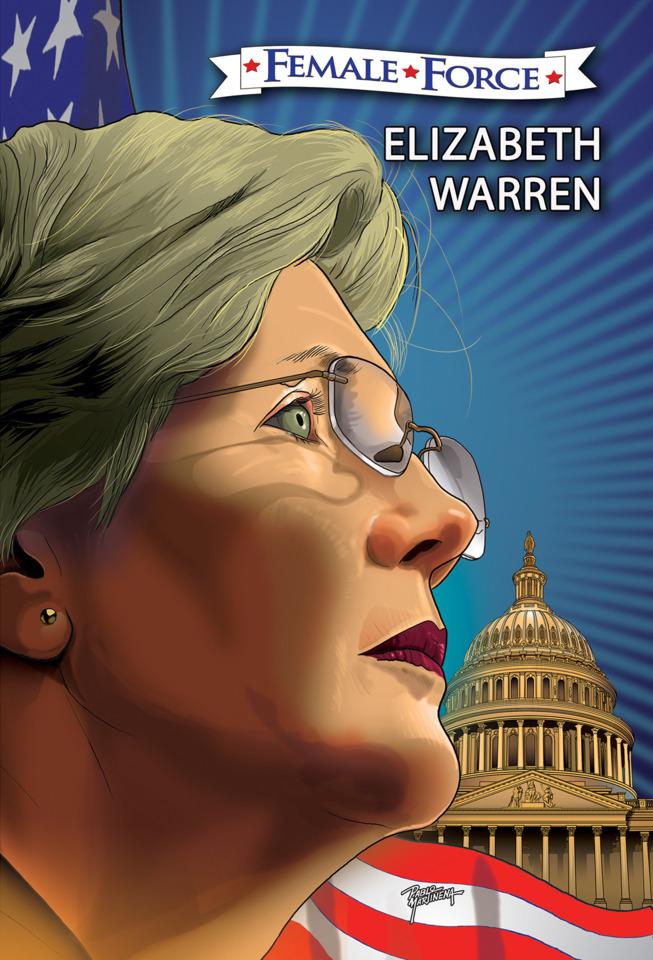 Female Force: Elizabeth Warren: The Graphic Novel #1 cover