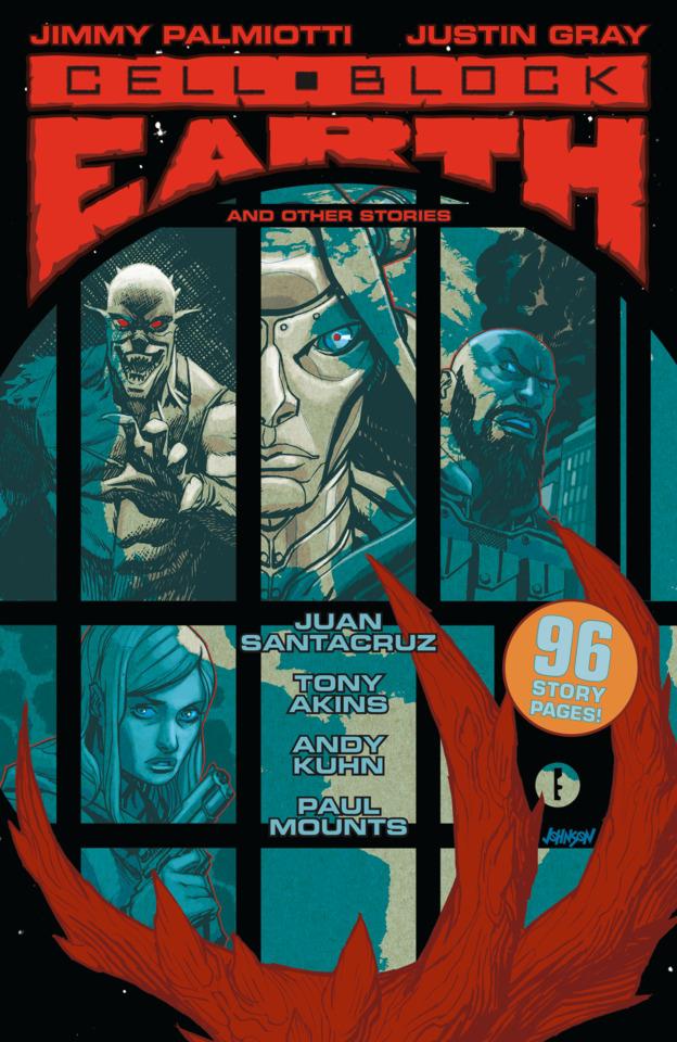 Cell Block Earth and Other Stories #1 cover
