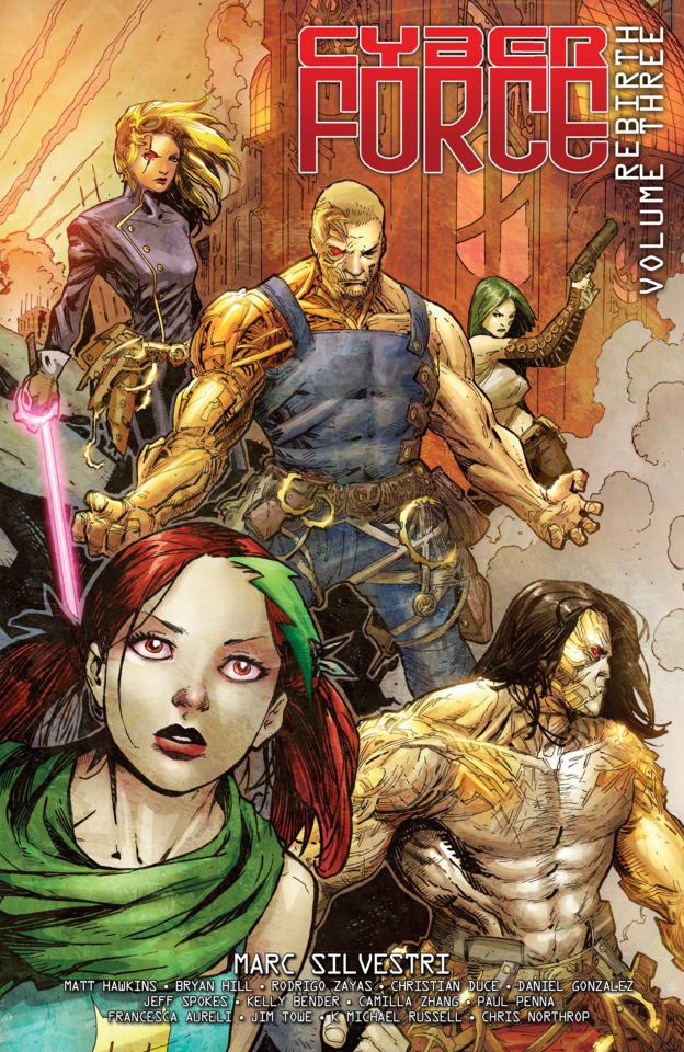 Cyber Force: Rebirth #3 cover