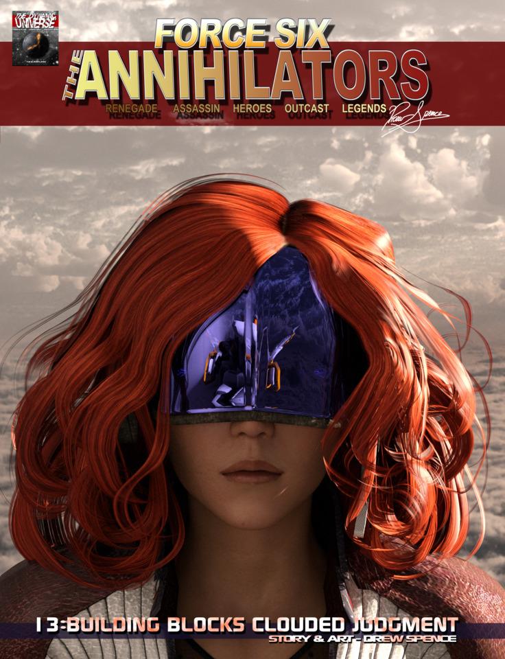 Force Six, The Annihilators #13 cover