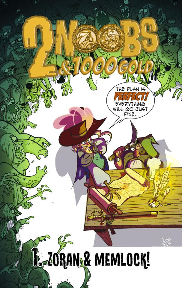 2 Noobs & 1000 Gold cover — © No Lands Productions