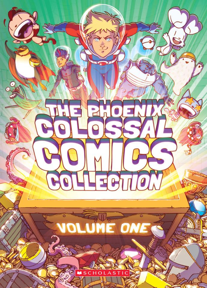 The Phoenix Colossal Comics Collection cover — © Scholastic Book Services