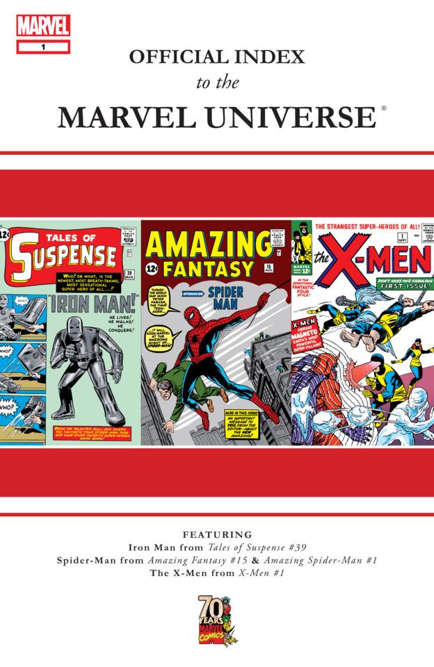 Official Index to the Marvel Universe cover — © Marvel