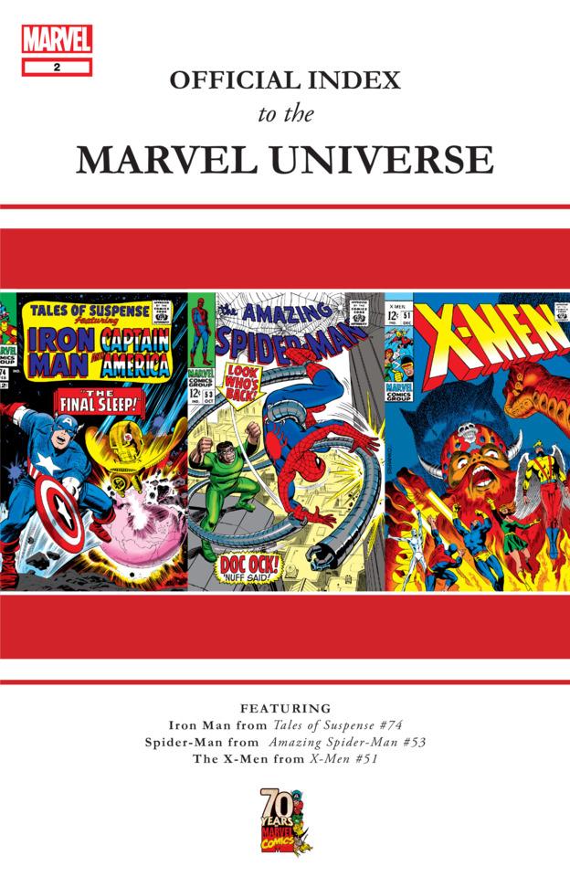 Official Index to the Marvel Universe #2