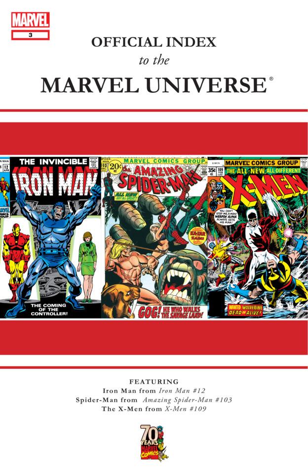 Official Index to the Marvel Universe #3