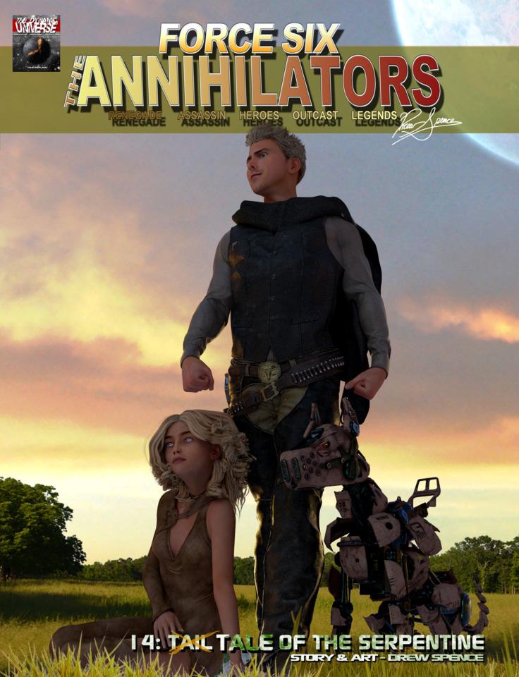 Force Six, The Annihilators #14 cover