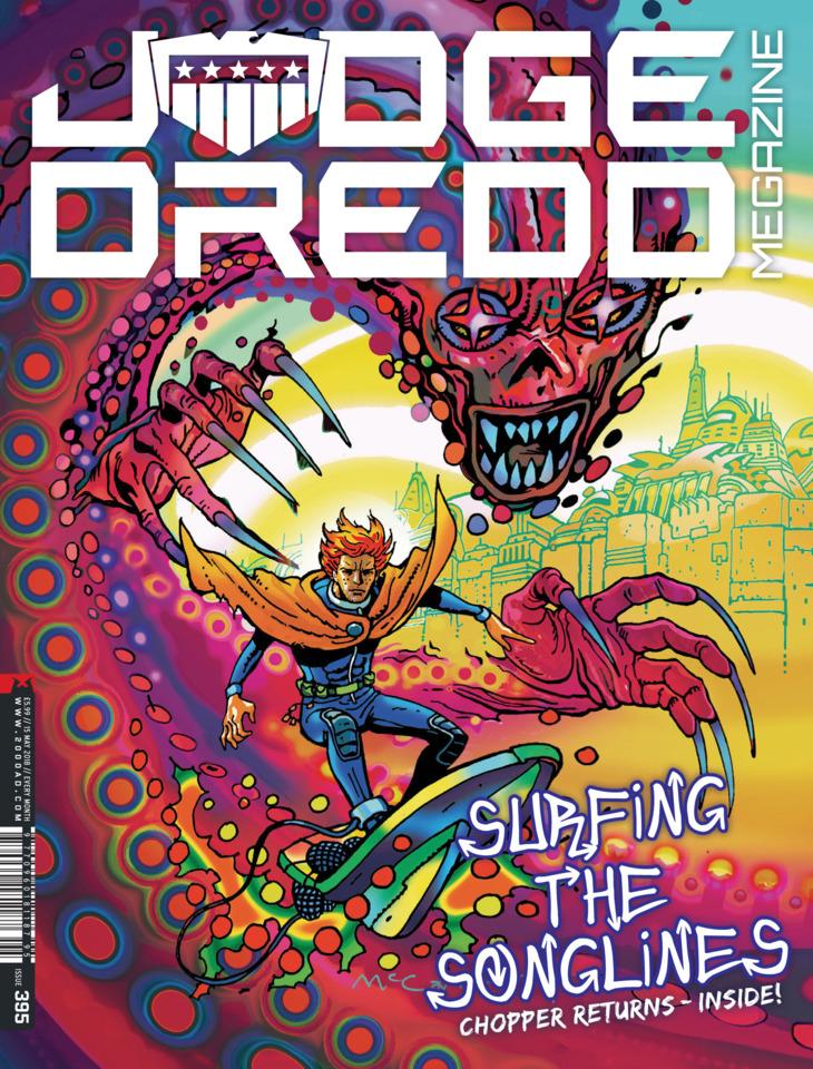 Judge Dredd Megazine #395 cover