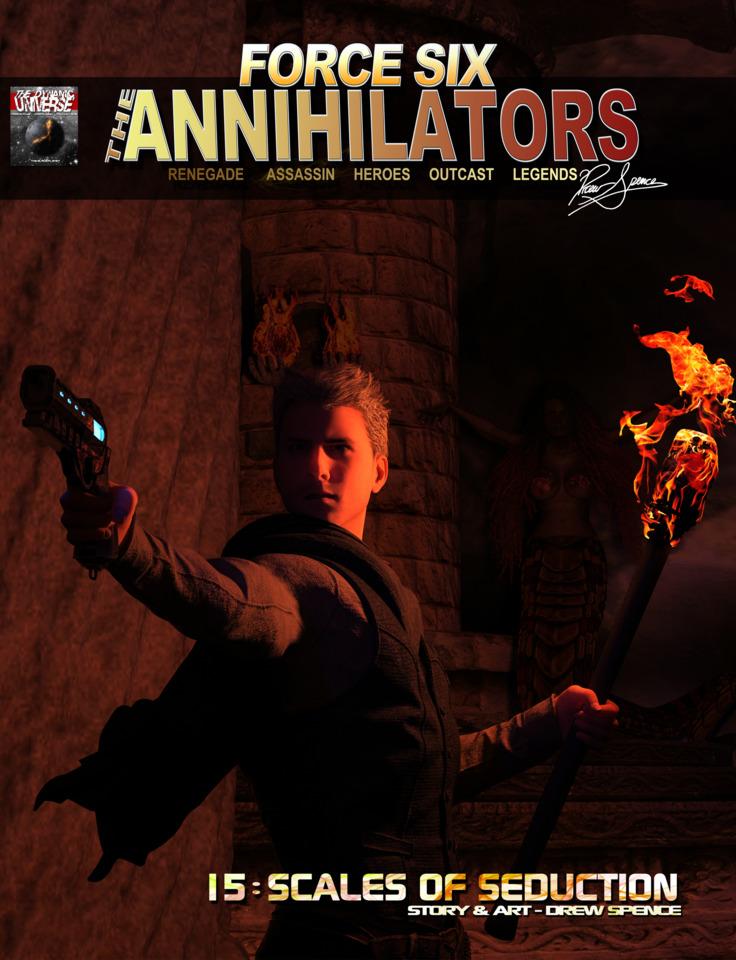 Force Six, The Annihilators #15 cover