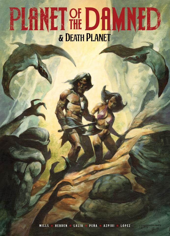 Planet of the Damned & Death Planet #1 cover