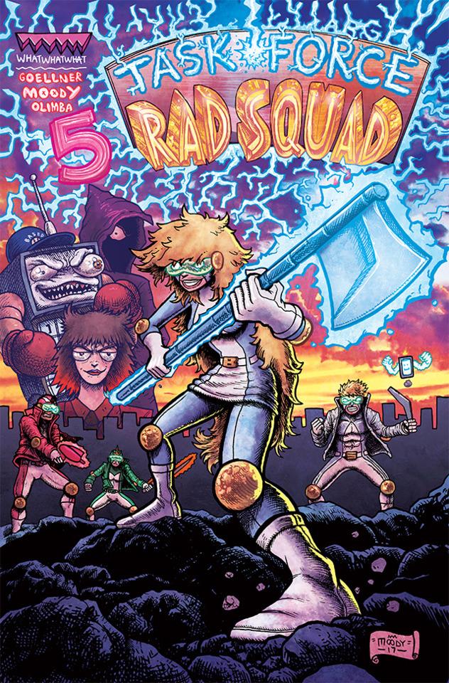 Task Force Rad Squad #5 cover