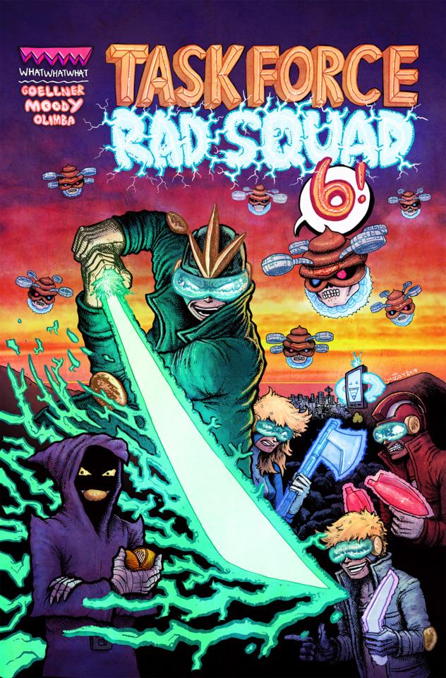 Task Force Rad Squad #6 cover