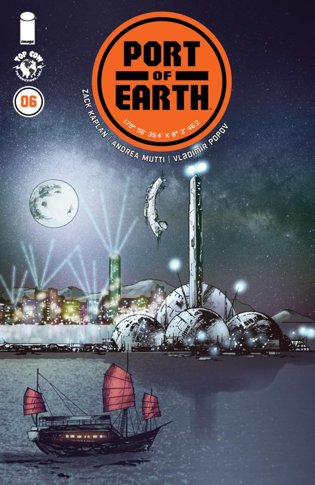 Port of Earth #6 cover
