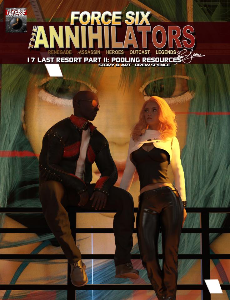 Force Six, The Annihilators #17 cover