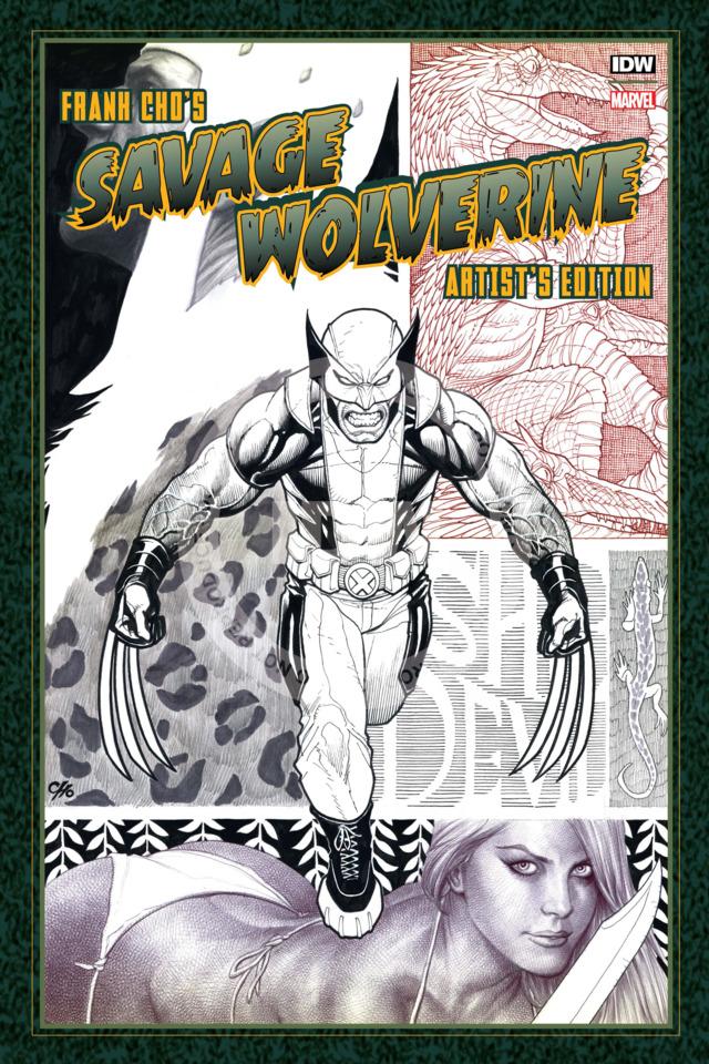 Frank Cho's Savage Wolverine Artist's Edition cover — © IDW Publishing