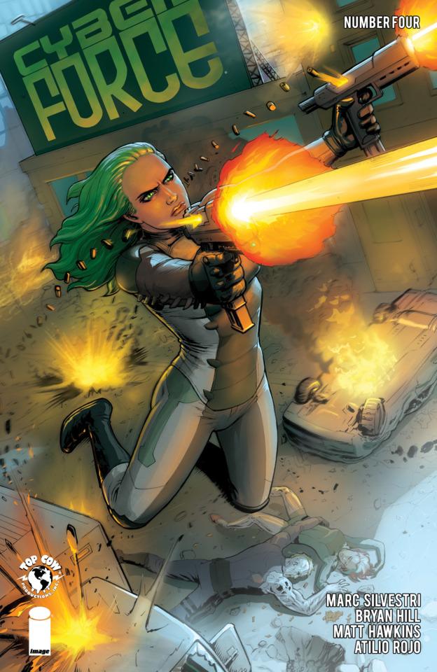 Cyber Force #4 cover