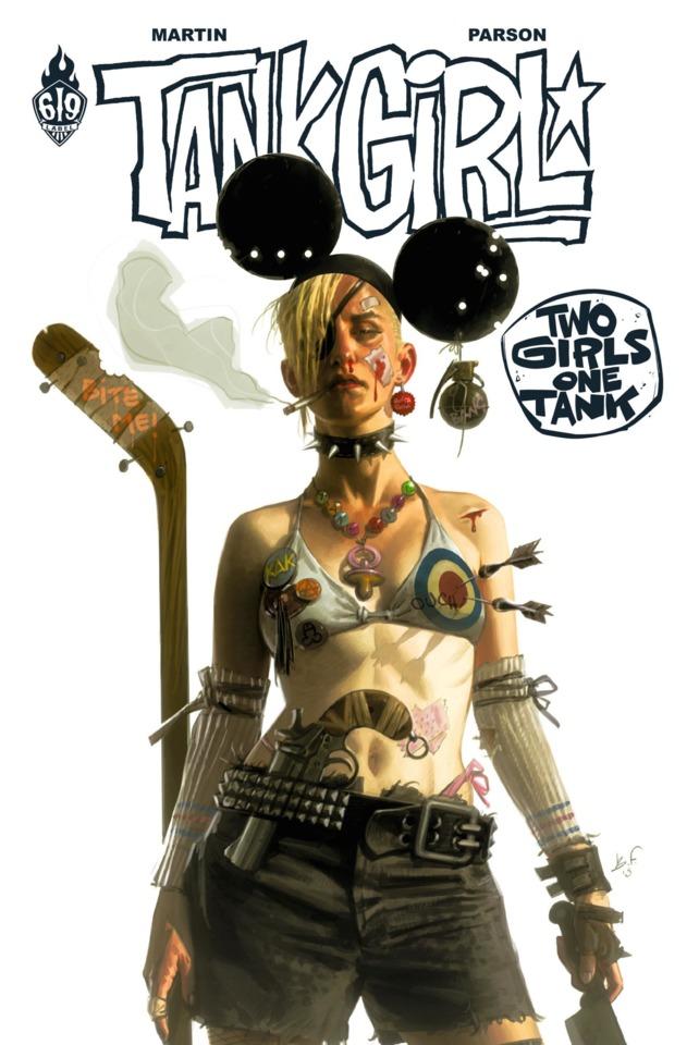 Tank Girl 2 Girls 1 Tank #1 cover