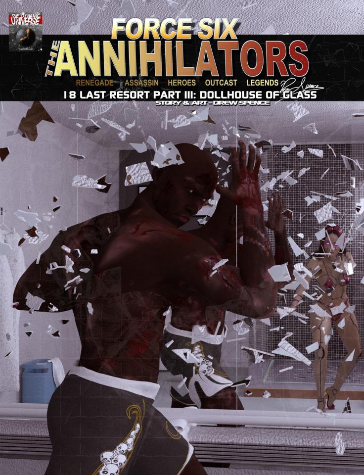 Force Six, The Annihilators #18 cover