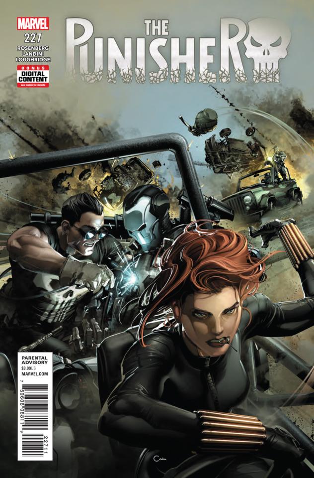 The Punisher #227 cover