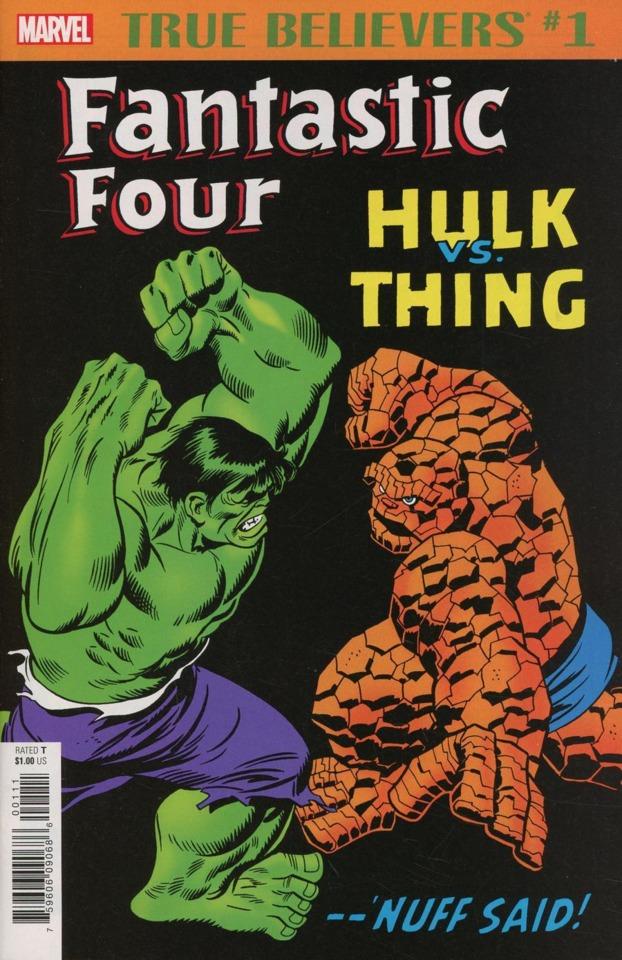 True Believers: Fantastic Four: Hulk vs. Thing