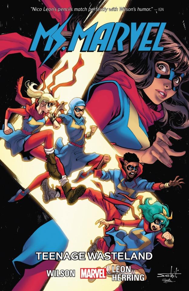 Ms. Marvel: Teenage Wasteland cover — © Marvel