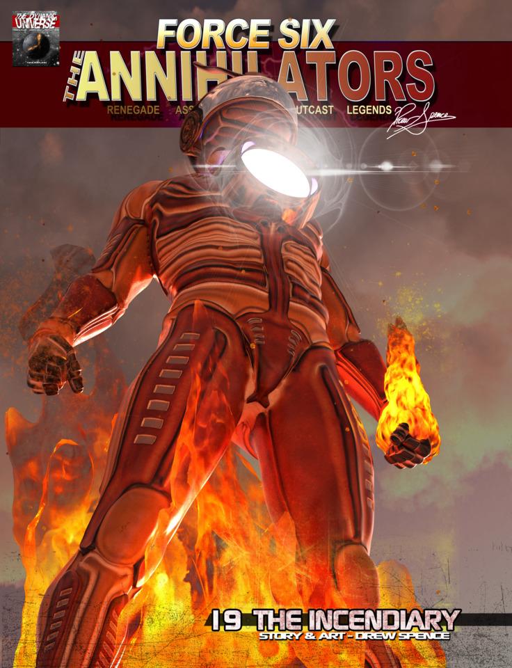 Force Six, The Annihilators #19 cover