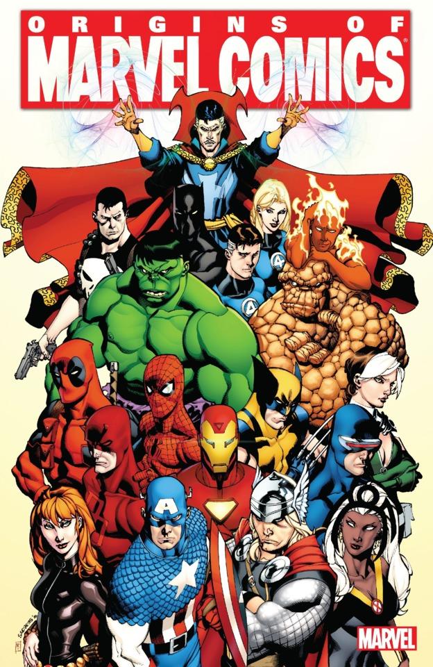 Origins of Marvel Comics cover — © Marvel