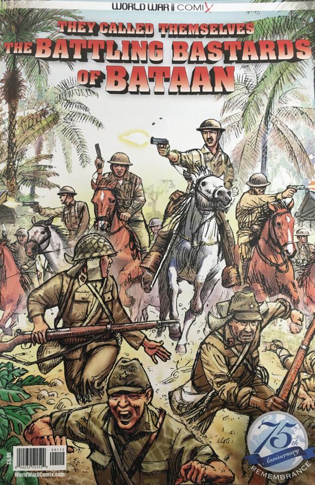 World War II Comix: The Battling Bastards of Bataan cover — © Monroe Publications