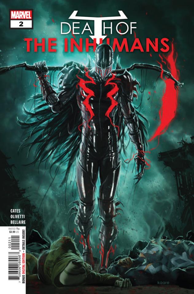 Death of the Inhumans #2 cover