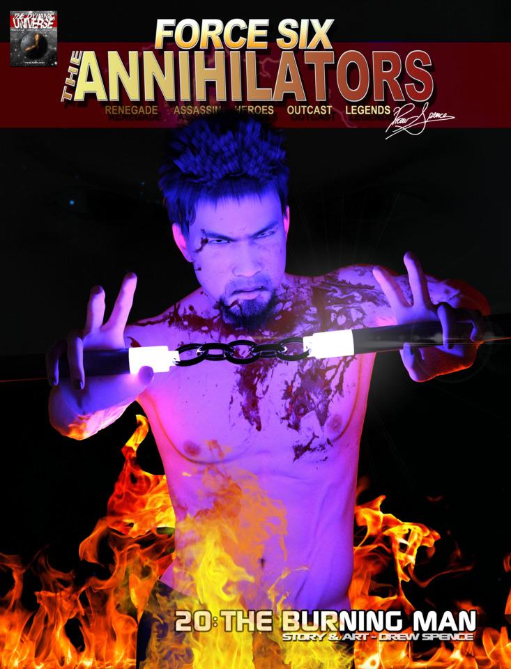 Force Six, The Annihilators #20 cover