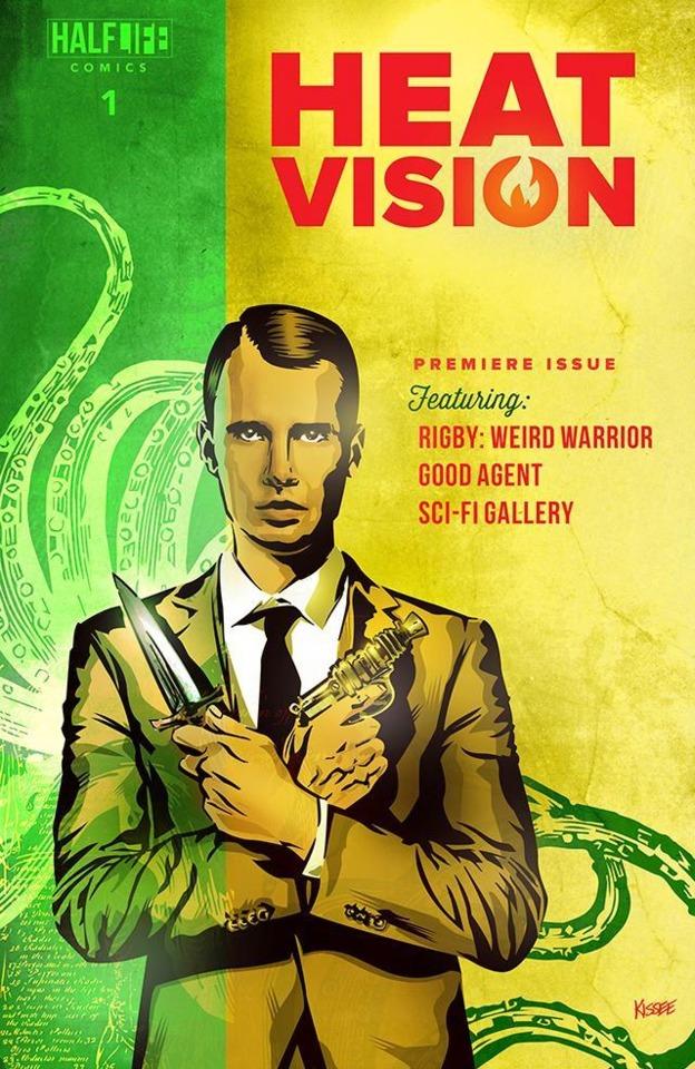 Heat Vision cover — © Half Life Comics