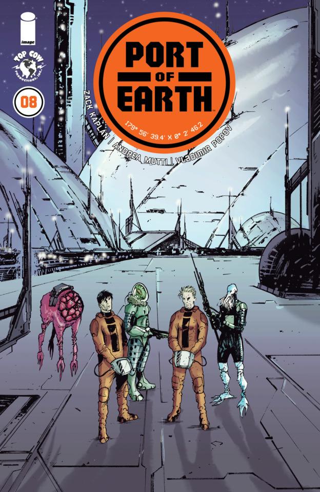 Port of Earth #8 cover