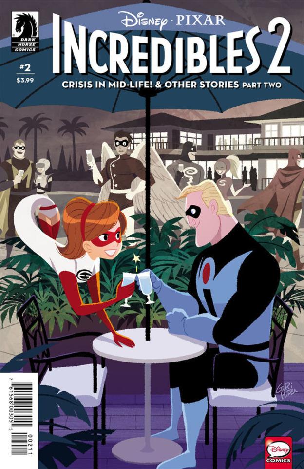 Disney / Pixar The Incredibles 2: Crisis In Mid-Life! & Other Stories #2