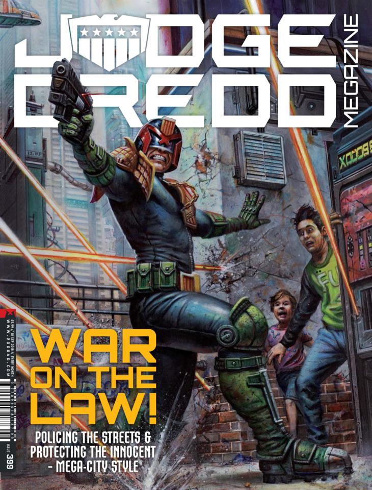 Judge Dredd Megazine #399 cover