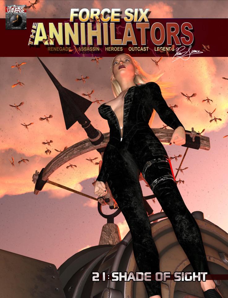 Force Six, The Annihilators #21 cover