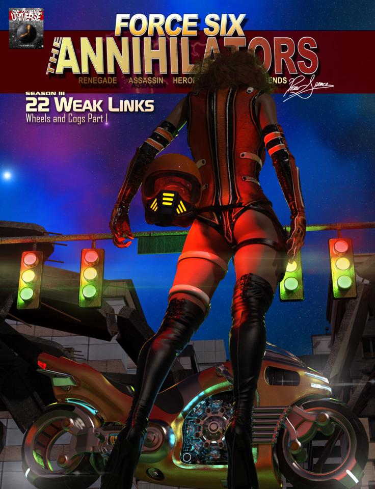 Force Six, The Annihilators #22 cover