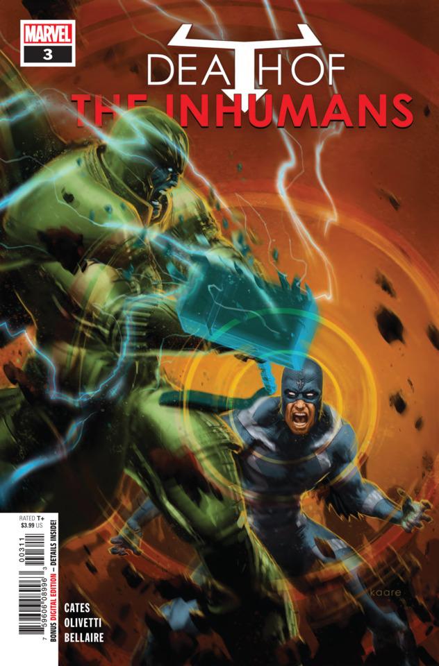 Death of the Inhumans #3 cover