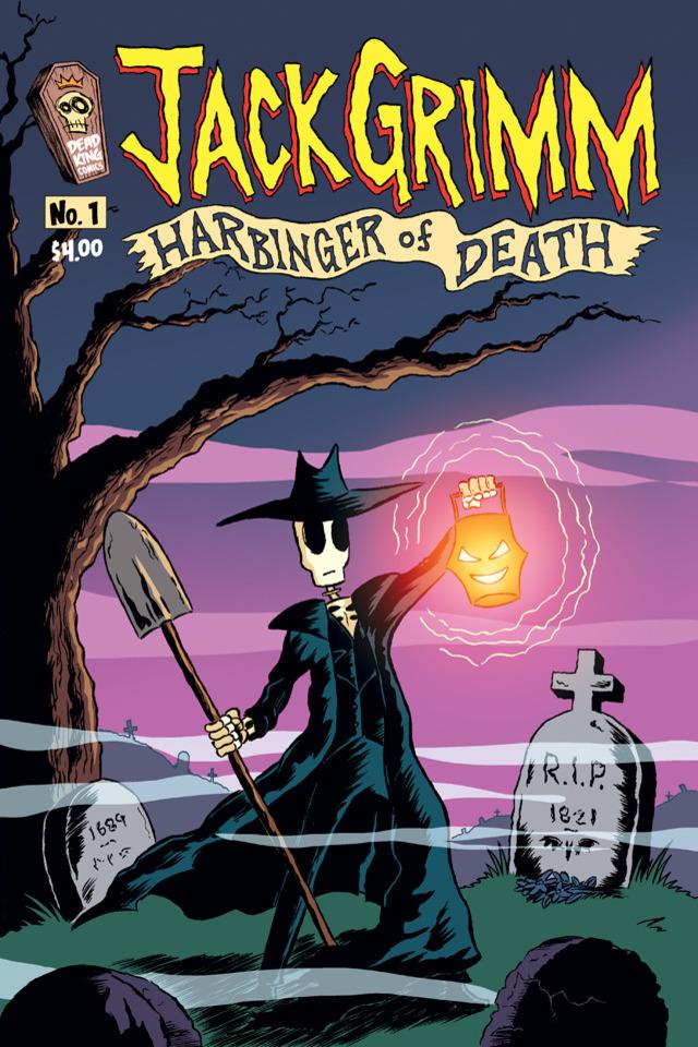 Jack Grimm: Harbinger of Death #1 cover