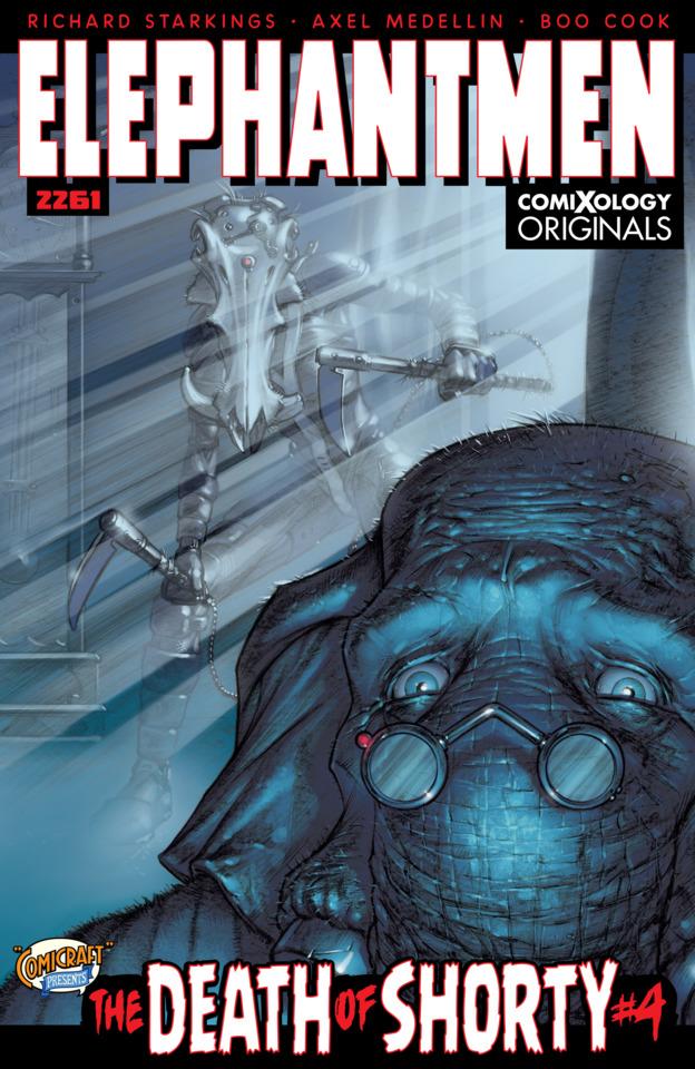 Elephantmen 2261: The Death of Shorty #4 cover