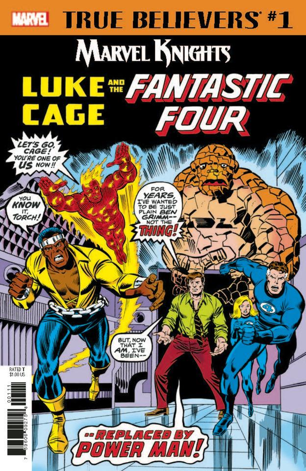 True Believers: Marvel Knights: Luke Cage and Fantastic Four