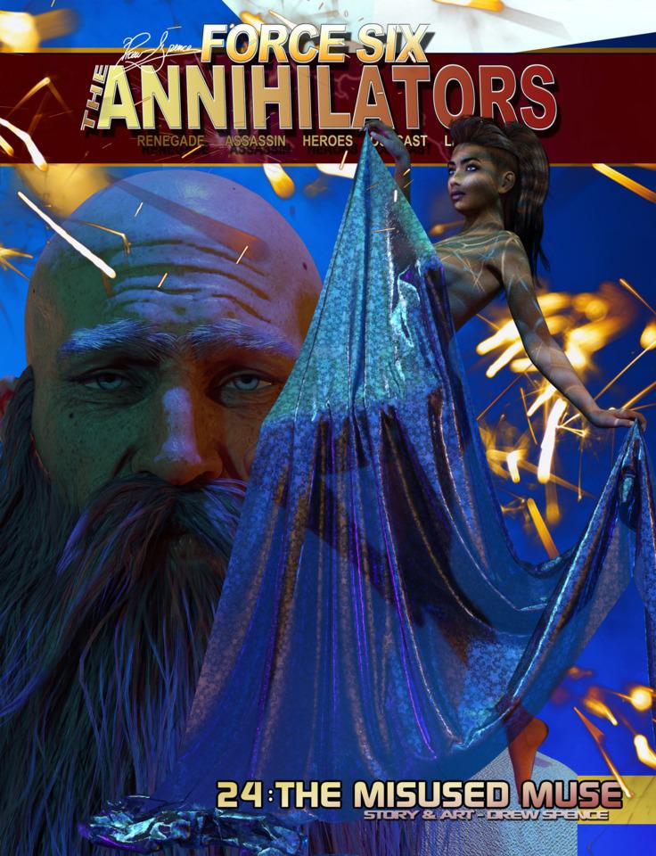 Force Six, The Annihilators #24 cover