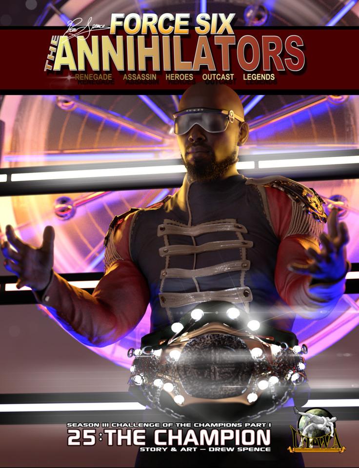 Force Six, The Annihilators #25 cover