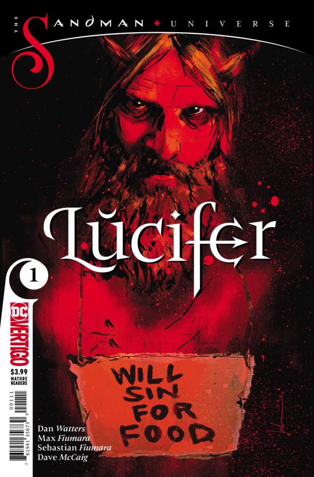 Lucifer cover — © DC Comics