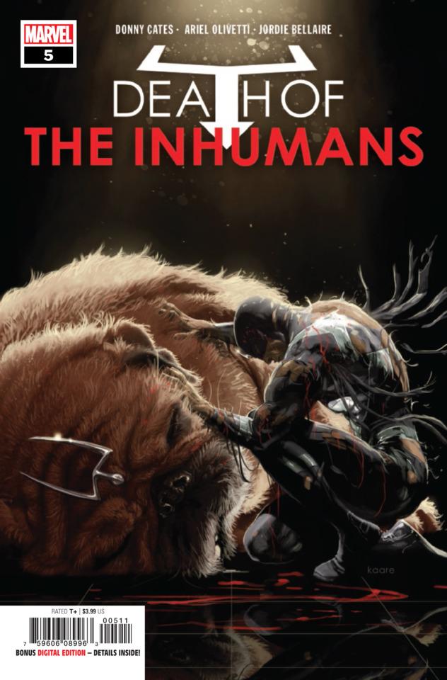 Death of the Inhumans #5 cover