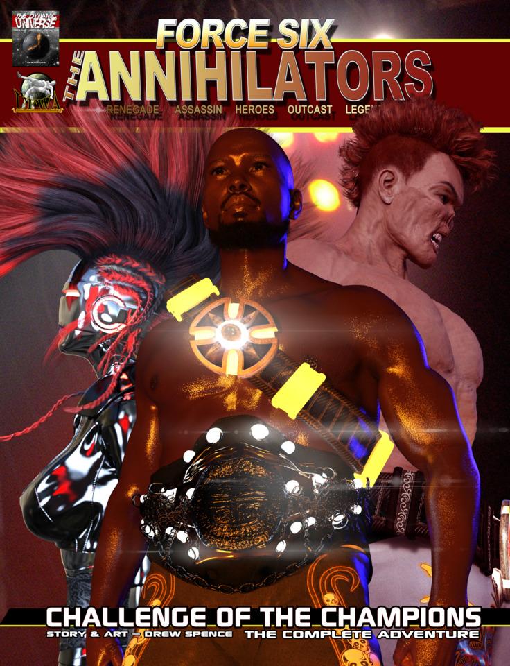 Force Six, The Annihilators: Challenge of The Champions The Complete Adventure